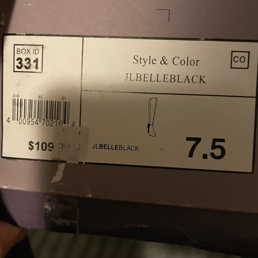 JLo by Jennifer Lopez Knee High Heeled Boots